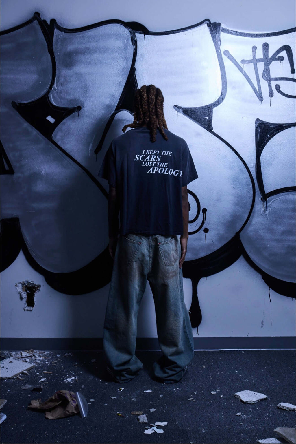 Jaded Scars T-Shirt – Distressed Streetwear Graphic Tee