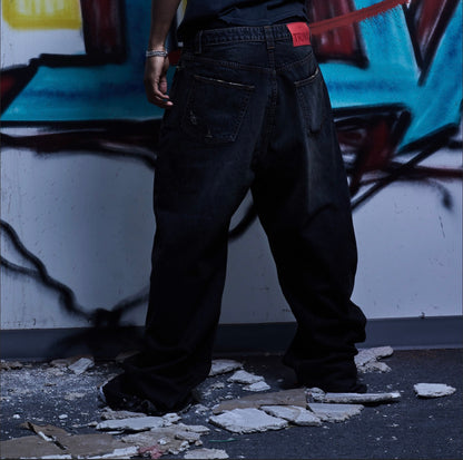 Onyx Denim – Cut &amp; Sew Stone Washed Distressed Jeans
