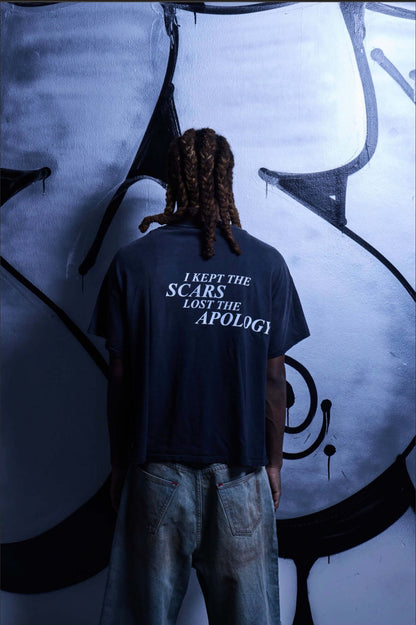 Jaded Scars T-Shirt – Distressed Streetwear Graphic Tee