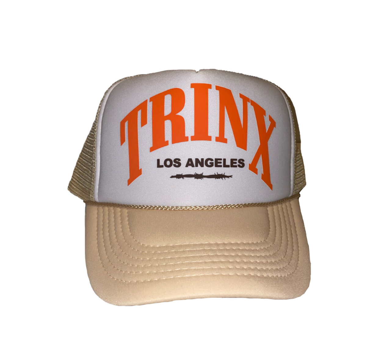 Trinx Arch Trucker Tan & White (Orange and Brown)